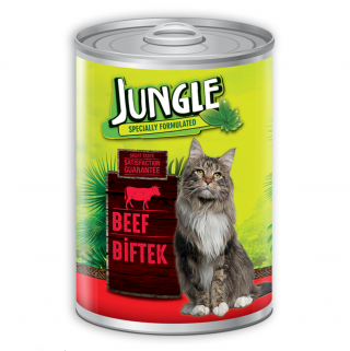 Jungle Biftekli 415 gr Kedi Maması kullananlar yorumlar